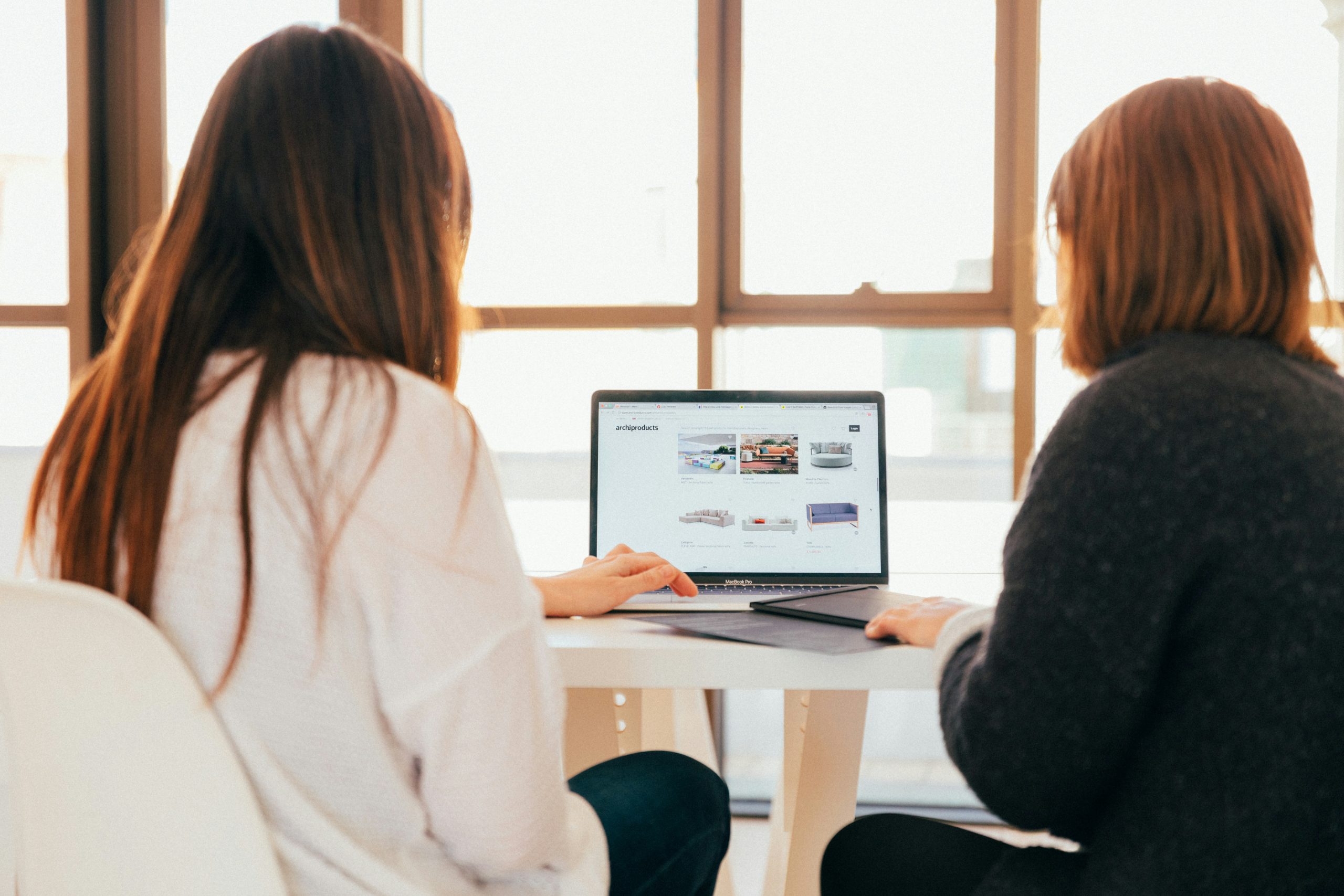 Two-Women-Reviewing-Computer Picture